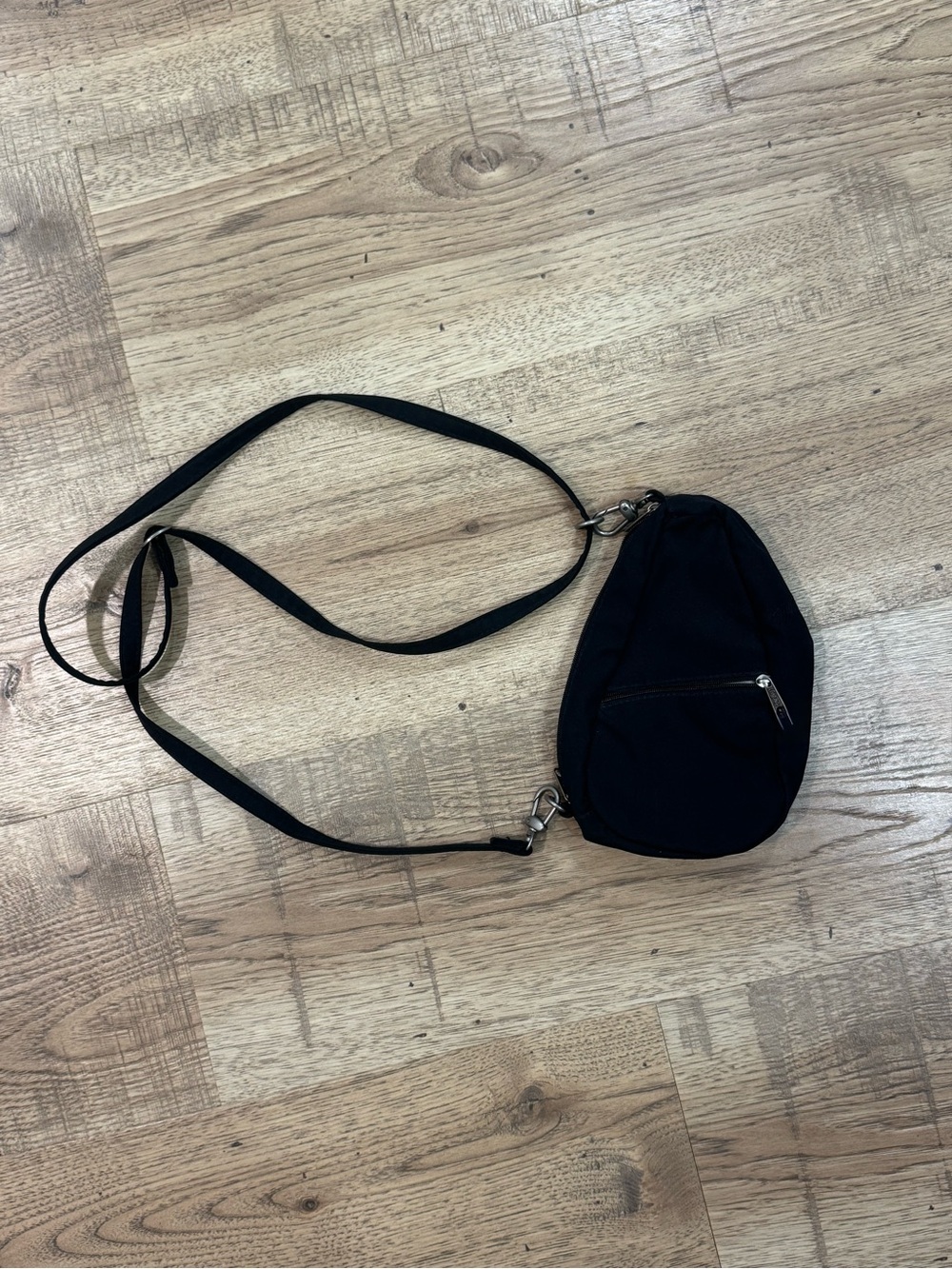 Ameribag Black Crossbody Sling Bag with Adjustable Strap